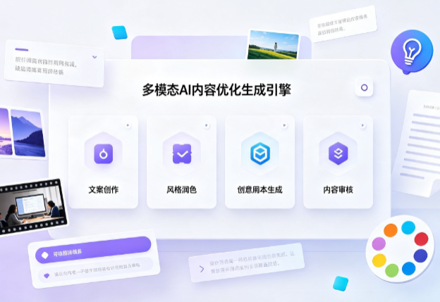 大化瑶族自治县AI智能内容优化创新 多模态生成技术丰富数字内容创作生态